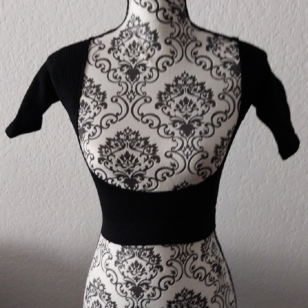 Chic Black Shapewear Top